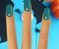 Glow Halloween Nails
